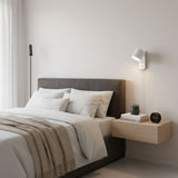 ScandiBright | Væglampe Minimalistisk - Rotérbar Cylinder Med Stik
