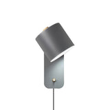 ScandiBright | Væglampe Minimalistisk - Rotérbar Cylinder Med Stik