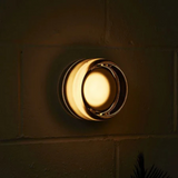 ScandiBright | Væglampe Moderne – Rund Glas LED