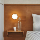 ScandiBright | Væglampe Moderne – Rund Glas LED