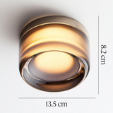 ScandiBright | Væglampe Skandinavisk – Rund LED 3-Farvet