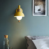 ScandiBright | Væglampe Skandinavisk - Træ & Metal LED Globus 1-Lys