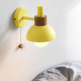 ScandiBright | Væglampe Skandinavisk - Træ & Metal LED Globus 1-Lys
