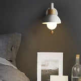 ScandiBright | Væglampe Skandinavisk - Træ & Metal LED Globus 1-Lys