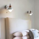 ScandiBright | Væglampe Skandinavisk - Træ & Metal LED Globus 1-Lys