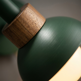 ScandiBright | Væglampe Skandinavisk - Træ & Metal LED Globus 1-Lys