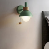 ScandiBright | Væglampe Skandinavisk - Træ & Metal LED Globus 1-Lys