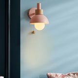 ScandiBright | Væglampe Skandinavisk - Træ & Metal LED Globus 1-Lys