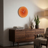 ScandiBright | Vægur Moderne - Trådløs Lydløs Glas Design 30cm