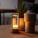 ScandiGlow | Bordlampe Moderne - Trådløs LED Touch