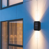 ScandiGlow | Solcellelampe Moderne - Minimalistisk LED Up Down