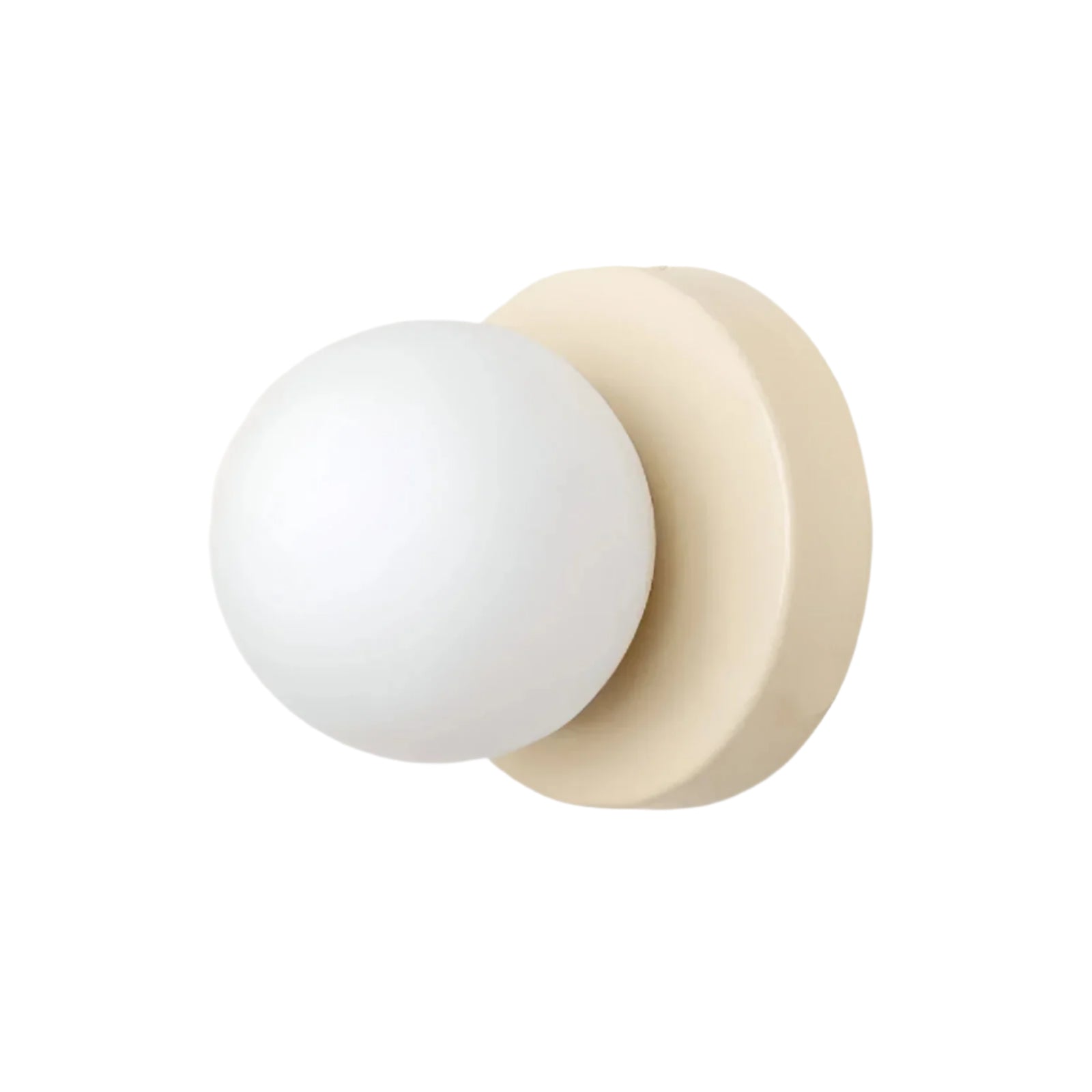 ScandiGlow | Væglampe Skandinavisk - Glas Globe LED 1-Lys
