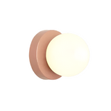 ScandiGlow | Væglampe Skandinavisk - Glas Globe LED 1-Lys