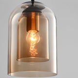 ScandiLume | Loftslampe Minimalistisk - Røget Glas LED