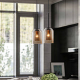ScandiLume | Loftslampe Minimalistisk - Røget Glas LED