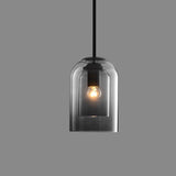 ScandiLume | Loftslampe Minimalistisk - Røget Glas LED