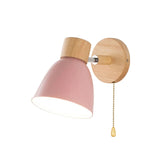 ScandiLux | Væglampe Minimalistisk - Træ Kegle LED