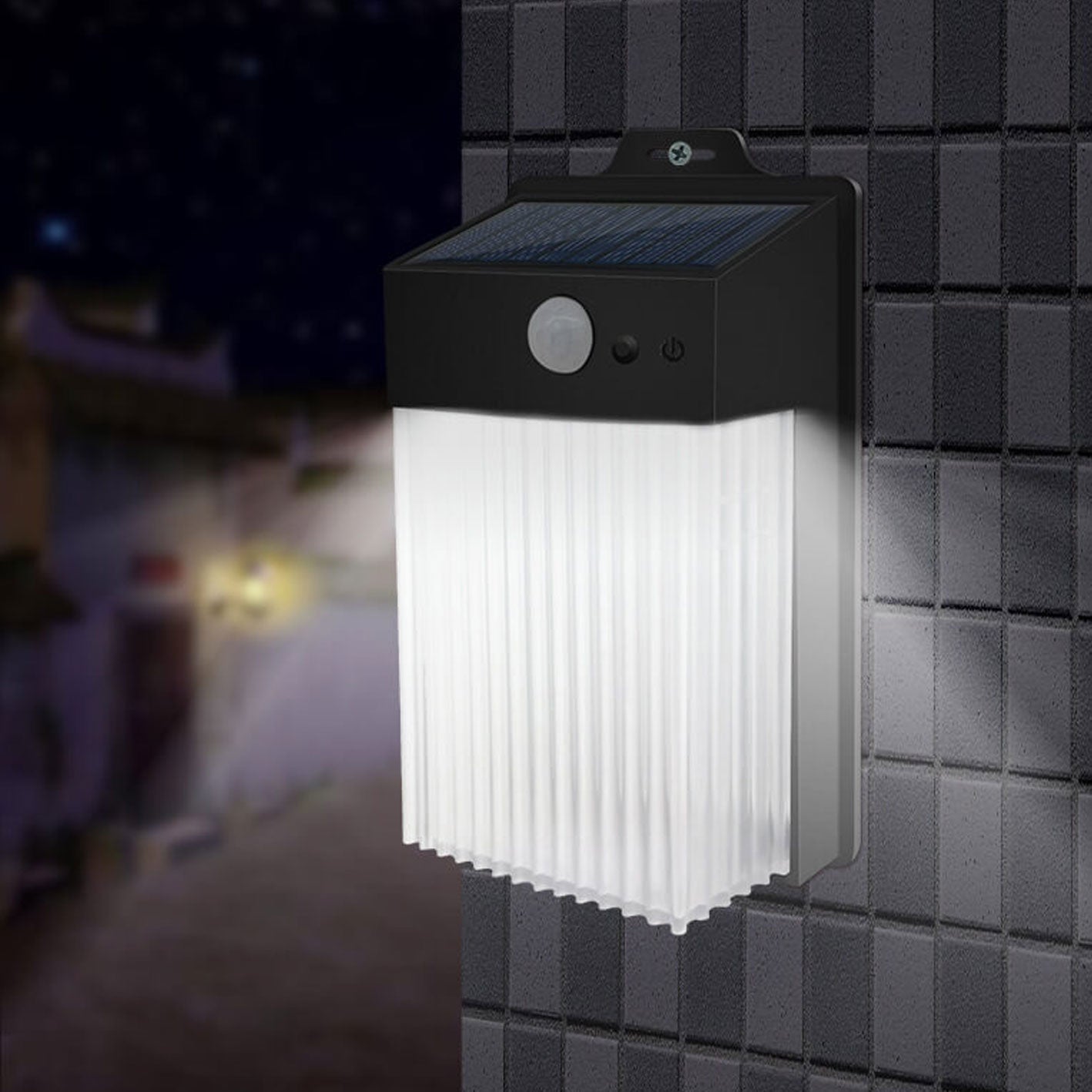 ScandiSense | Solcellelampe Moderne - LED Sensor Design