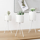 ScandiStand | Plantekrukke Minimalistisk - Metalstativ Design