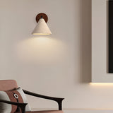 ScandiStone | Væglampe Moderne - Travertin Kegle LED 1-Lys