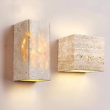 StoneAura | Væglampe Minimalistisk - LED Travertin