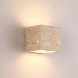StoneAura | Væglampe Minimalistisk - LED Travertin