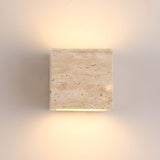 StoneAura | Væglampe Minimalistisk - LED Travertin