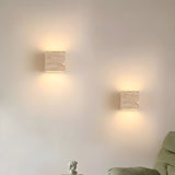 StoneAura | Væglampe Minimalistisk - LED Travertin