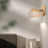 StoneHaven | Væglampe Minimalistisk - Travertin Træ LED