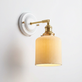 HyggeGlow | Væglampe Vintage – Keramik Messing E27