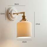 HyggeGlow | Væglampe Vintage – Keramik Messing E27