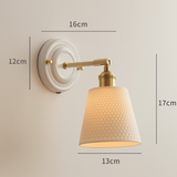 HyggeGlow | Væglampe Vintage – Keramik Messing E27