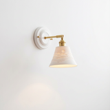 HyggeGlow | Væglampe Vintage – Keramik Messing E27