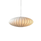 ZenGlow | Loftslampe Skandinavisk - LED Rund Tekstil