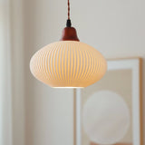 ZenoraLight | Loftslampe Skandinavisk - Plisseret LED Keramik