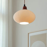 ZenoraLight | Loftslampe Skandinavisk - Plisseret LED Keramik