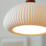 ZenoraLight | Loftslampe Skandinavisk - Plisseret LED Keramik