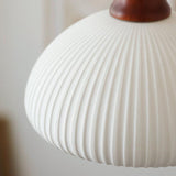 ZenoraLight | Loftslampe Skandinavisk - Plisseret LED Keramik