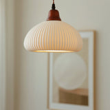 ZenoraLight | Loftslampe Skandinavisk - Plisseret LED Keramik