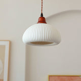 ZenoraLight | Loftslampe Skandinavisk - Plisseret LED Keramik