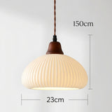 ZenoraLight | Loftslampe Skandinavisk - Plisseret LED Keramik