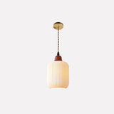 ZenoraLight | Loftslampe Skandinavisk - Plisseret LED Keramik