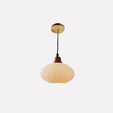 ZenoraLight | Loftslampe Skandinavisk - Plisseret LED Keramik