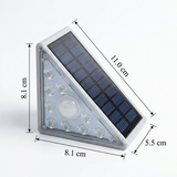 NordicStep | Solcellelampe Moderne - LED Trekant Design