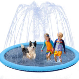 Sprinklermåtte til hunde i haven